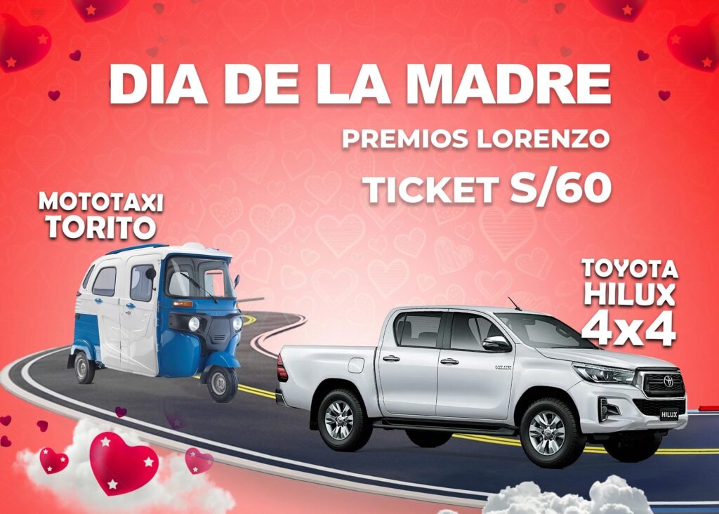 Rifa por el día de la madre Rico Piura 2025